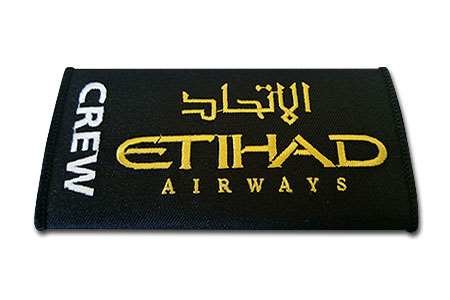 Etihad Crew Handle Wrap - čierna